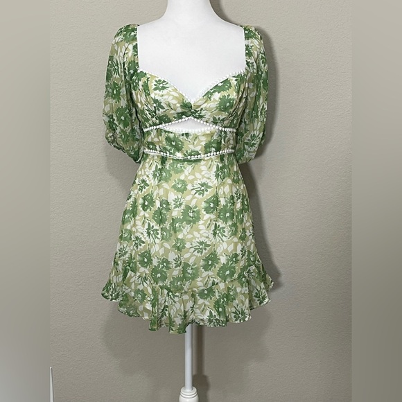 Hello Molly Dresses & Skirts - Hello Molly Drinking Games Green Viral Night Out Party Wear Mini Dress Size 6